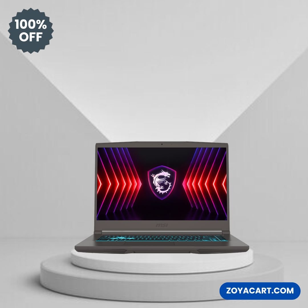 MSI Thin 15 Intel Core i5 12th Gen 12450H - (16 GB/512 GB SSD/Windows 11 Home/4 GB Graphics/NVIDIA GeForce RTX 2050/144 Hz) Thin 15 B12UCX 2471IN Gaming Laptop (15.6 Inch, Cosmos Gray, 1.86 Kg, With MS Office)